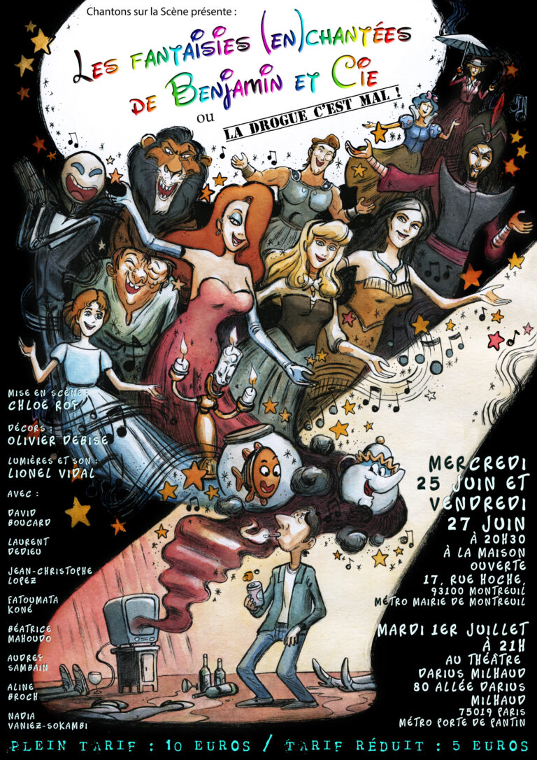 Affiche Spectacle Disney
